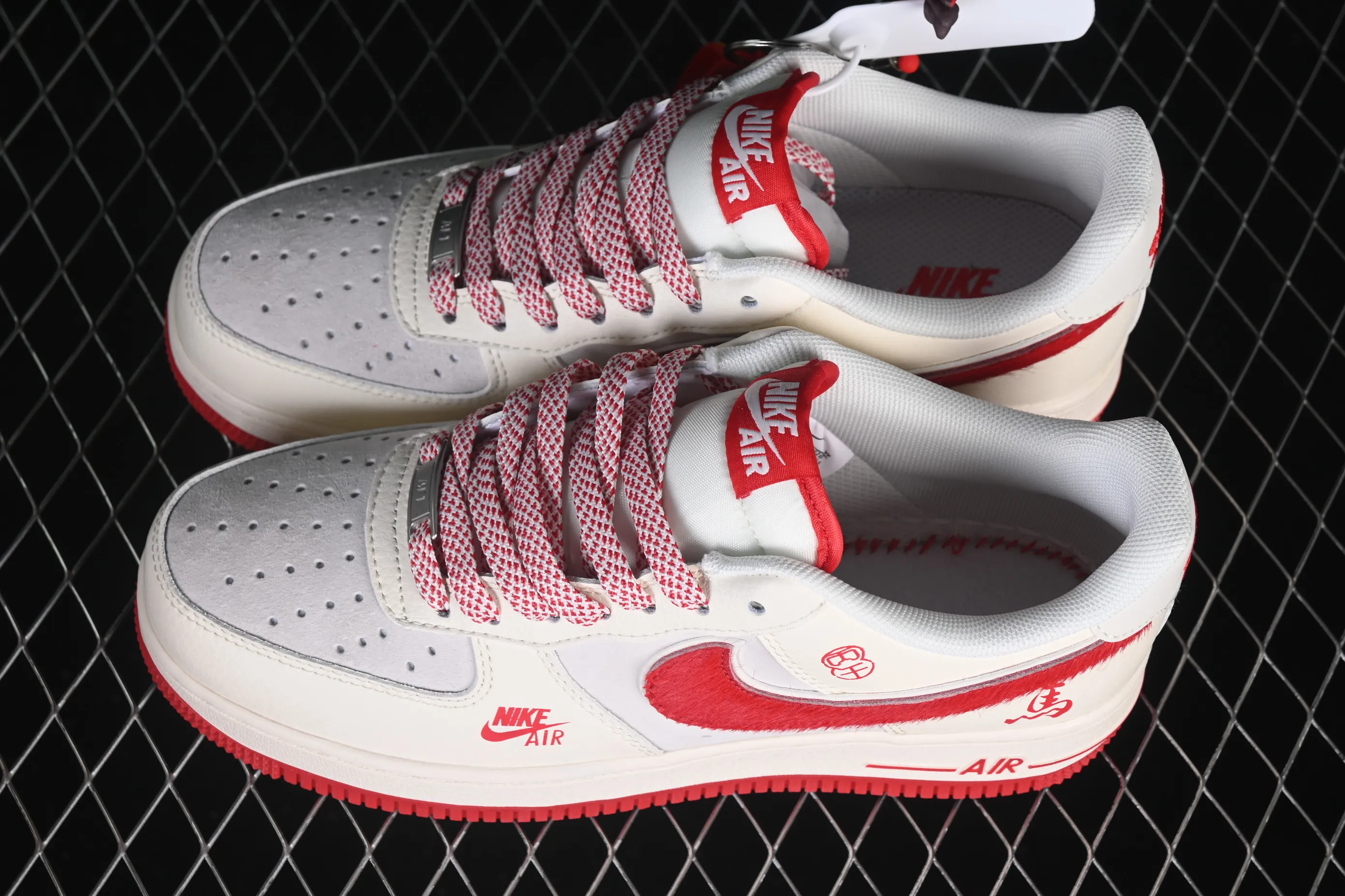 All Categories Nk Air Force 1 Air Force Series Nk Air Force 1 Low Air Force Low Nike Air Force 1'07 Low Beige Red Air Force One Low Casual Shoes HT5088-626